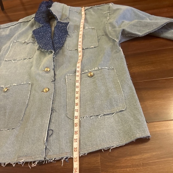 BEULAH Denim Jacket Size M/L - Picture 9 of 11
